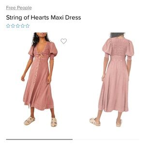 Free People String of Hearts Maxi Dress
